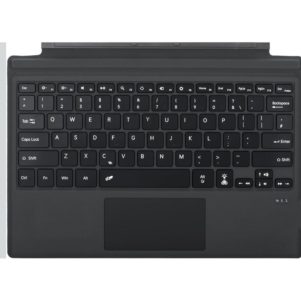 Type Cover for Microsoft Surface Pro 7+/Pro 7/6/5/4/3, 12.3" - Black Gray